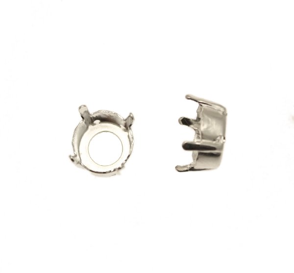 Castone per gemma o cabochon tondo da 10,5 mm. circa (SS47)