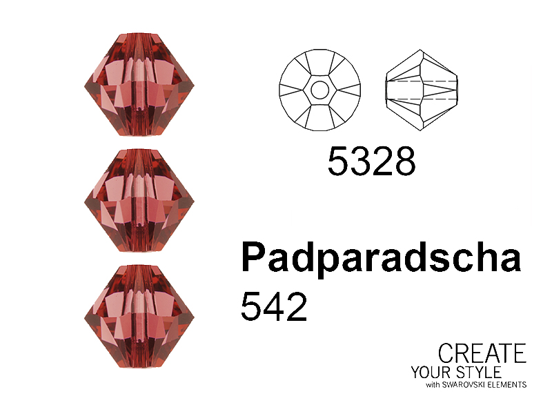 Swarovski Bicono PADPARADSCHA - 5328