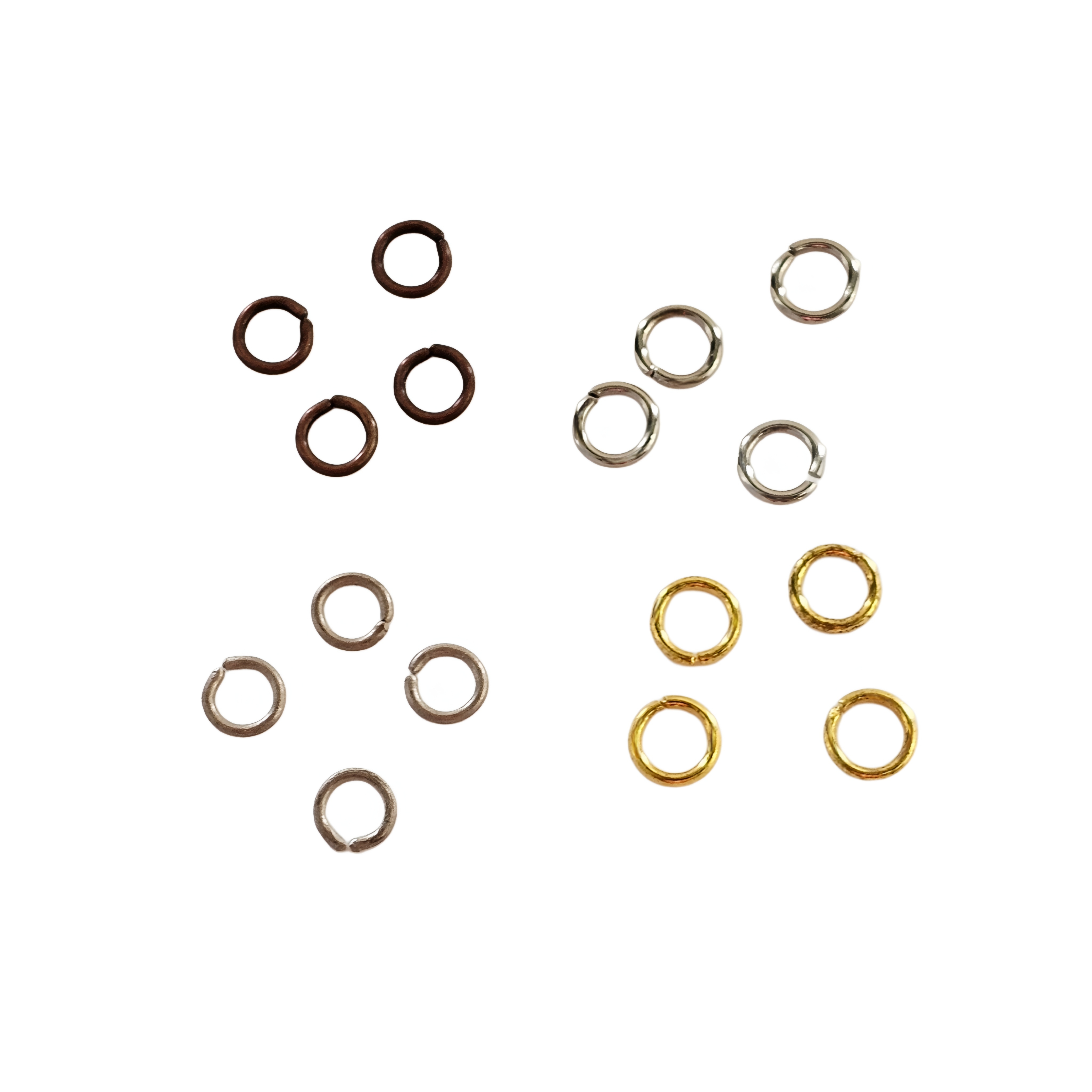 Anellino tondo apribile 7x0,8 mm.