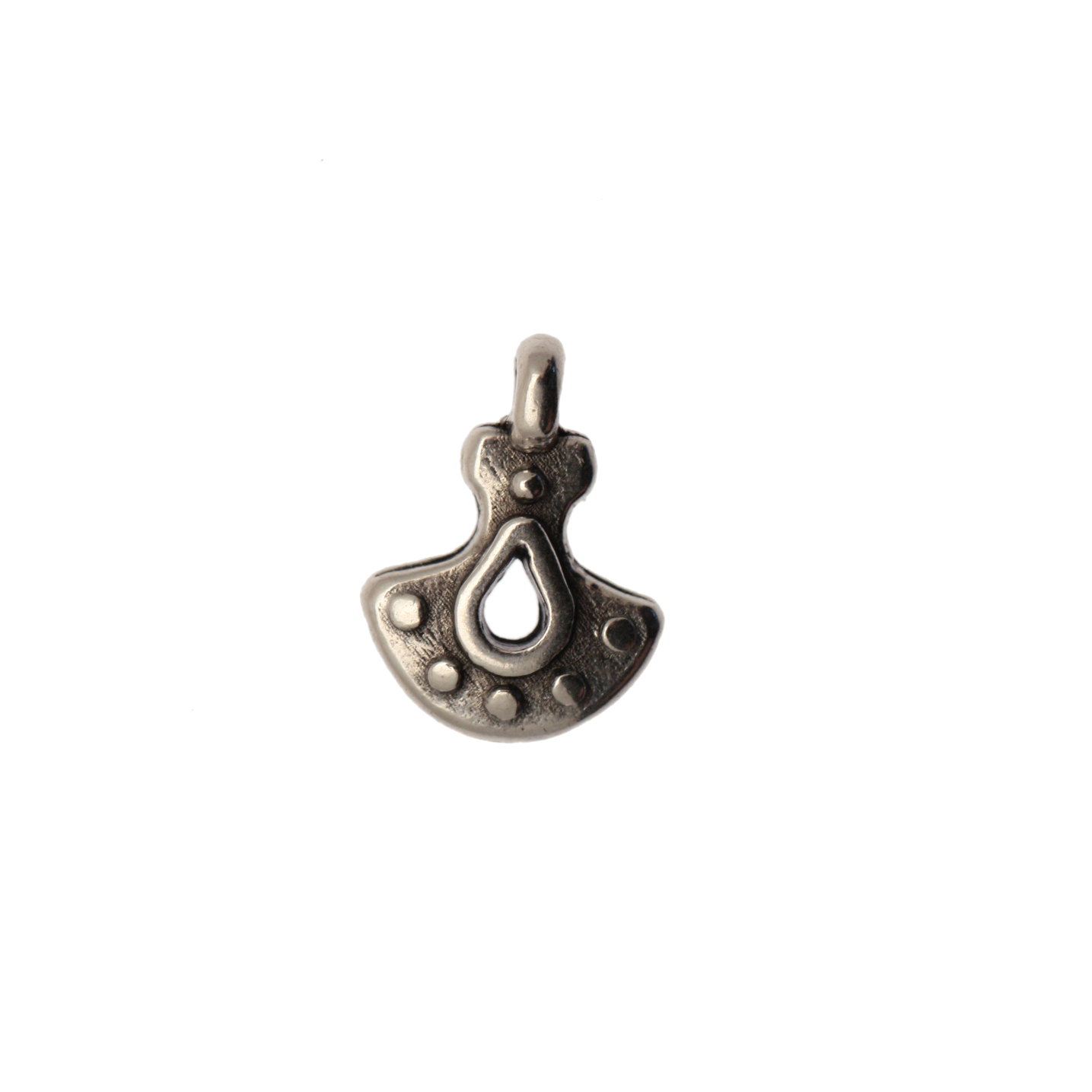 Ciondolo a forma di goccia mignon, 8x10 mm.