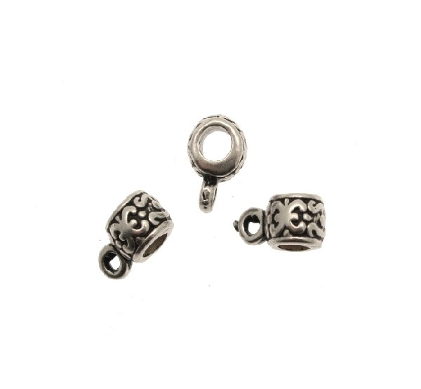 Distanziatore a boccale a forma di tubo medio lavorato, 5x10 mm.