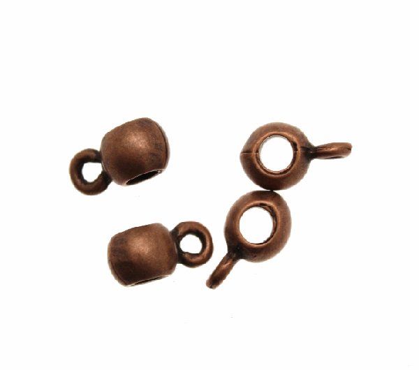 Distanziatore a boccale a forma di palla liscia, 6x12 mm.