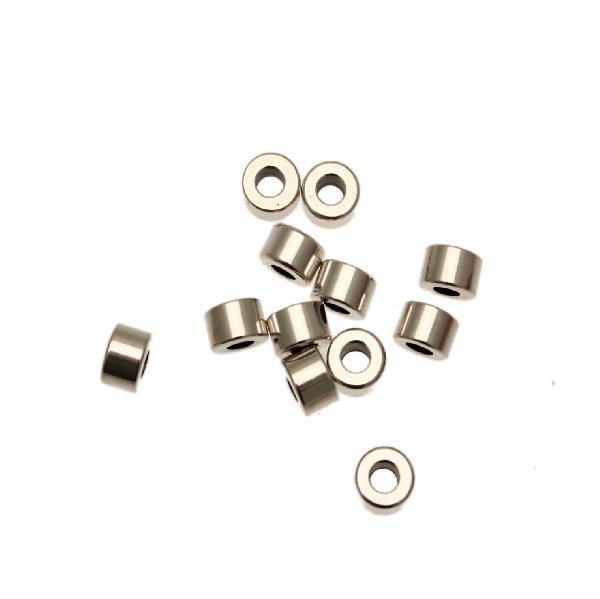 Distanziatore a tubo stretto liscio, 3,5x2 mm.