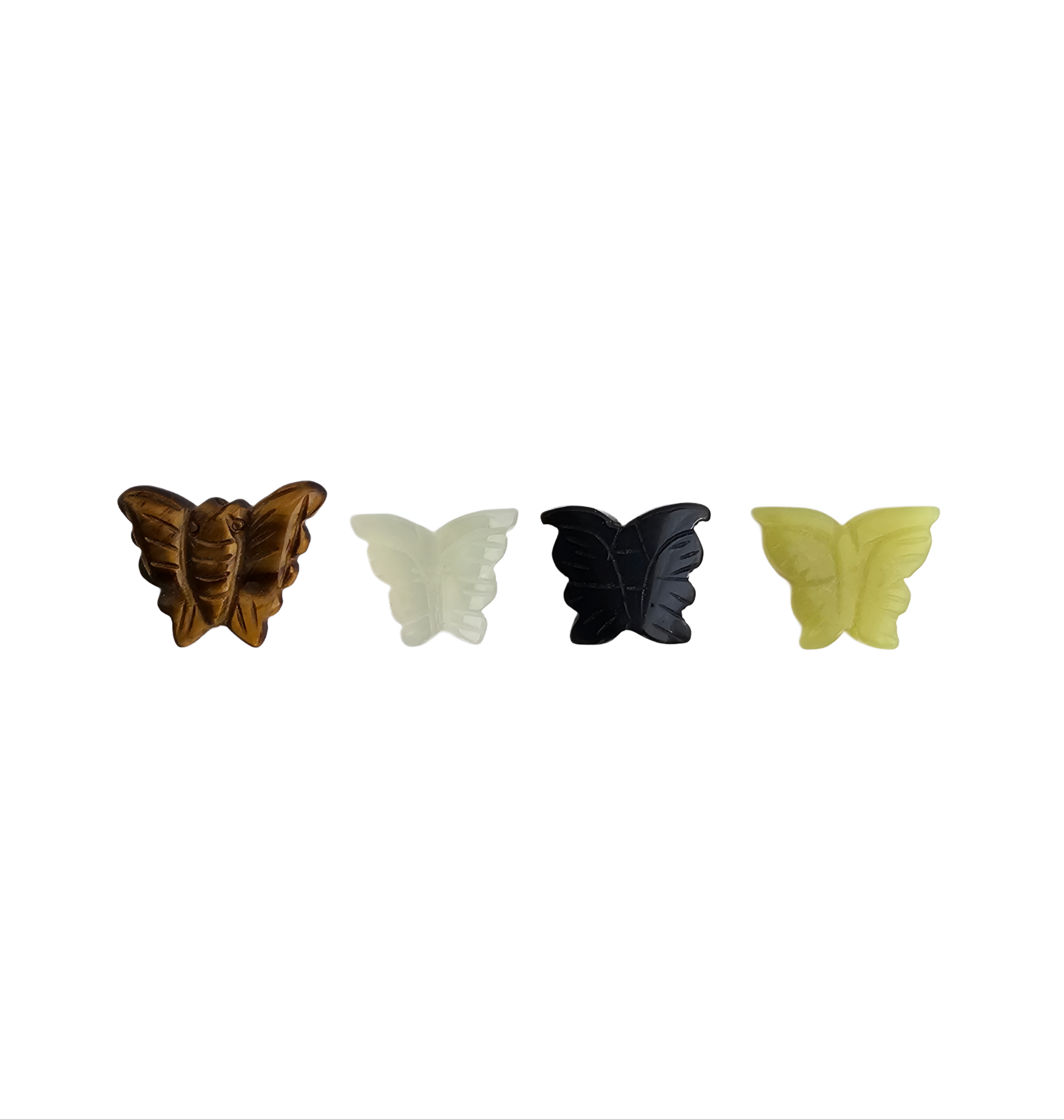 Elemento a Farfalla in Pietra Naturale con foro passante  13x16mm
