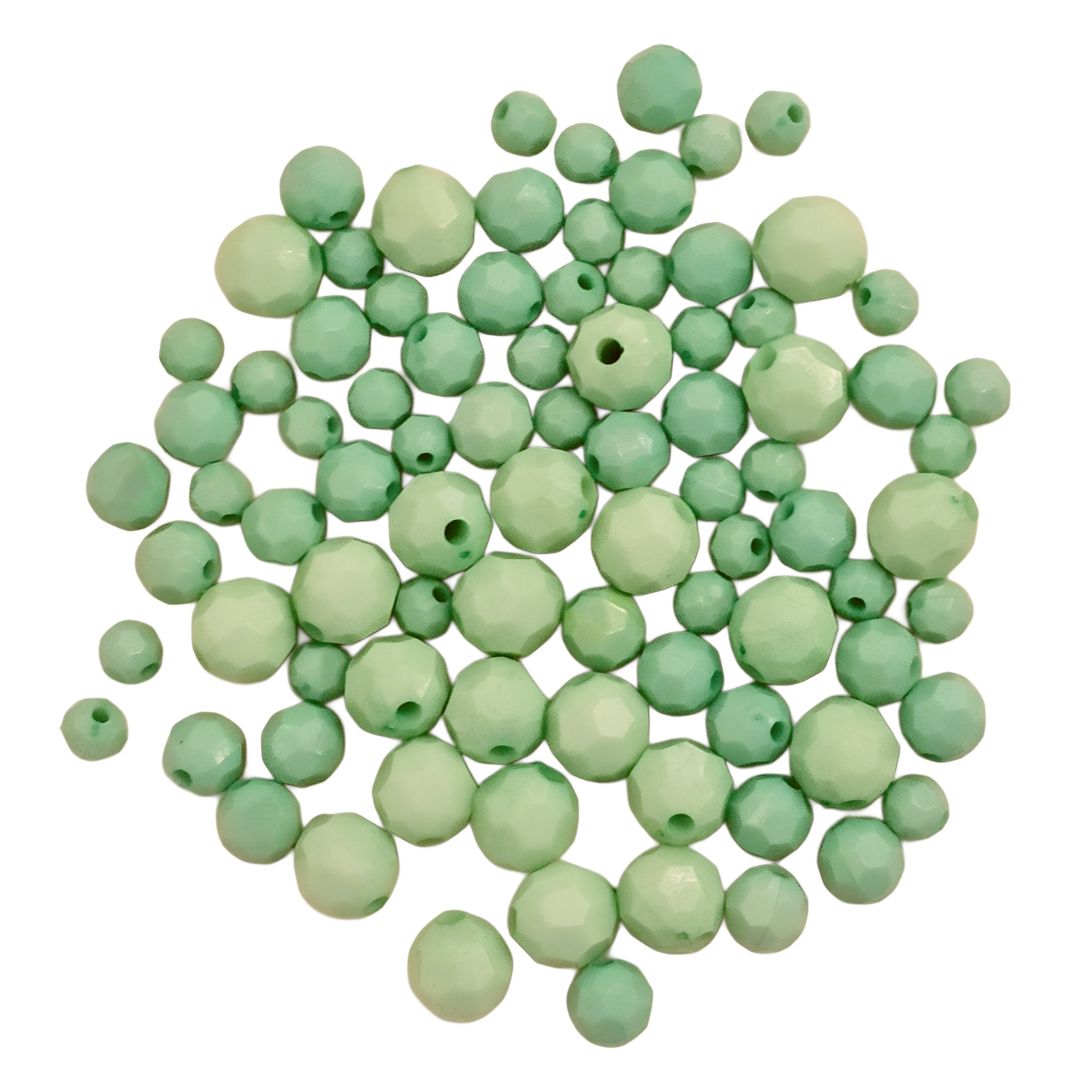 Mix Perline in Resina colore VERDE ACQUA