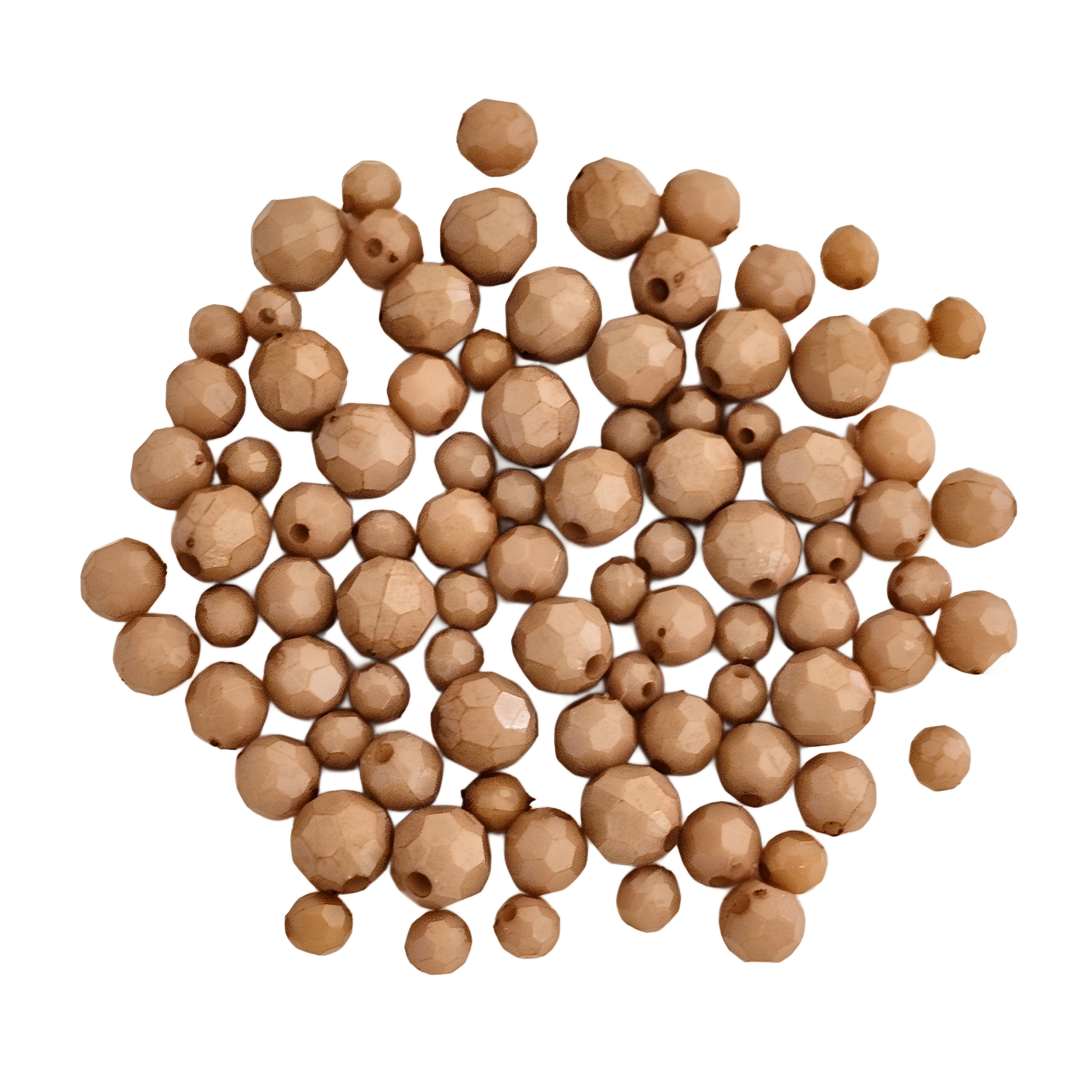 Mix Perline in Resina colore NOCCIOLA
