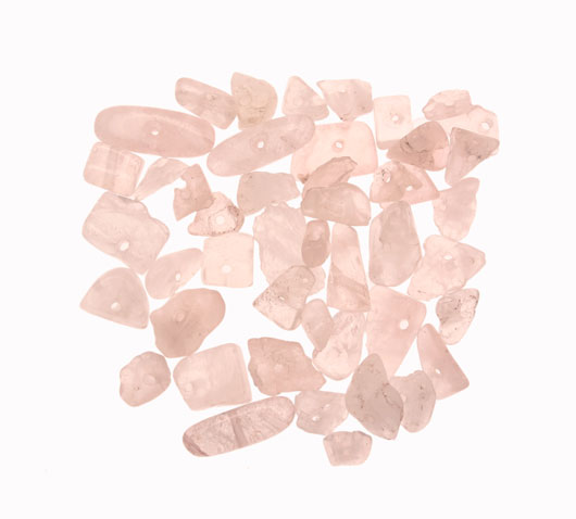 Chips in pietra dura, Quarzo Rosa