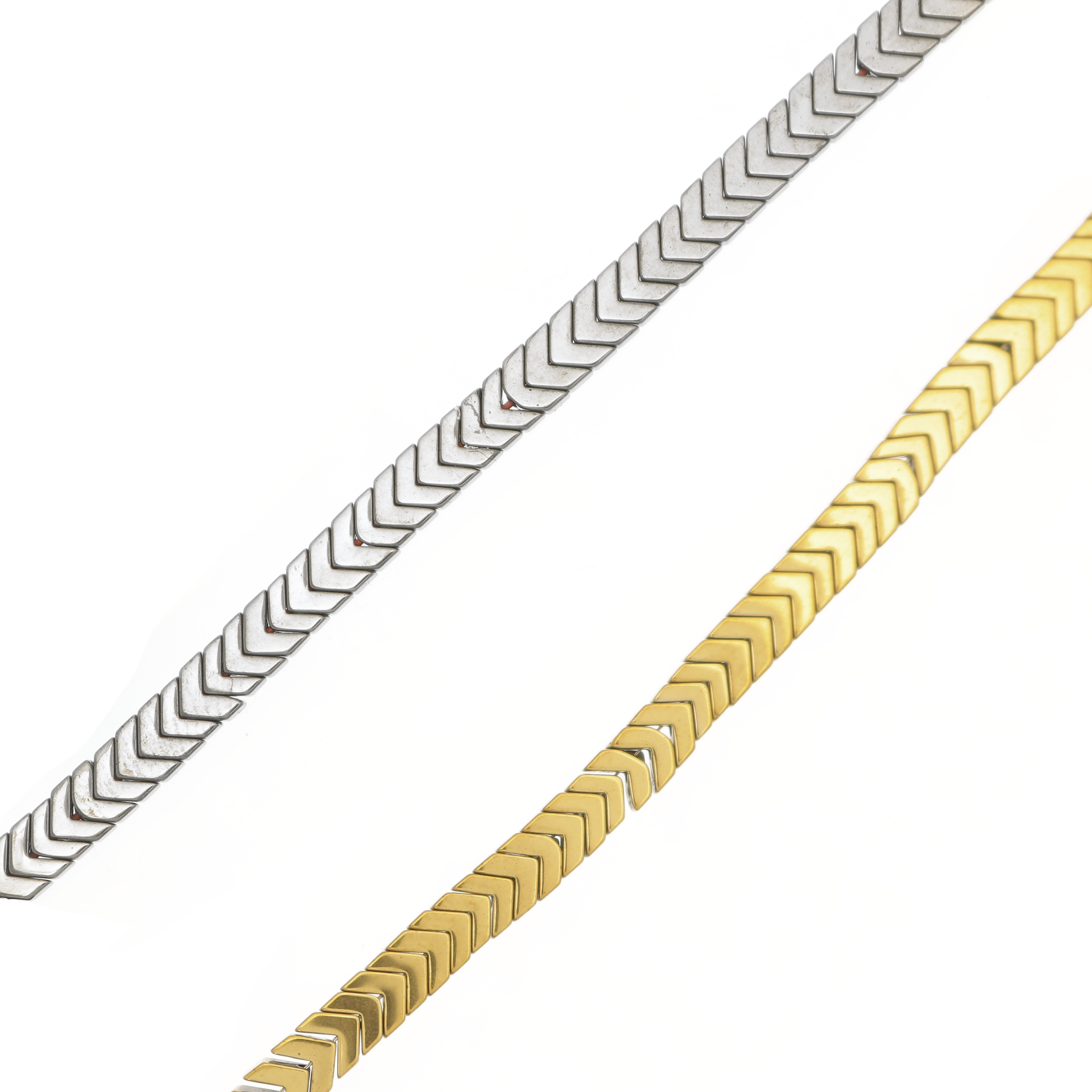  Filo in Ematite, Forma a freccia, lisci, 4x2 mm