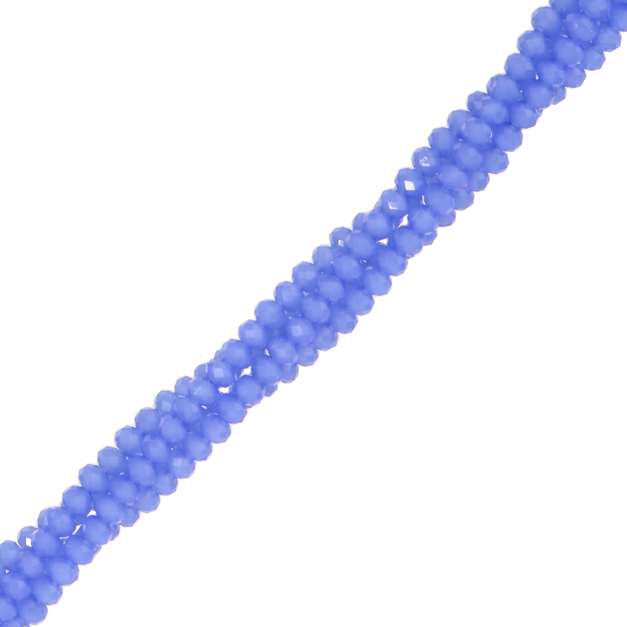 Filo di Cipollotti in Cristallo, 4x3 mm., colore Zaffiro Opale