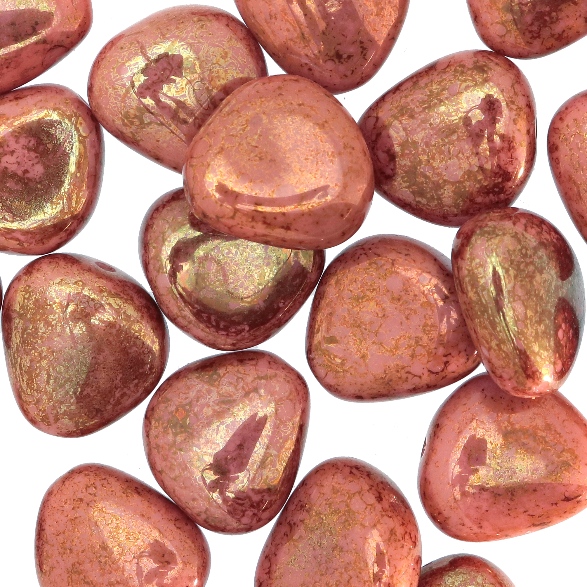 Sasso triangolare, Rosa antico scuro marmorizzato