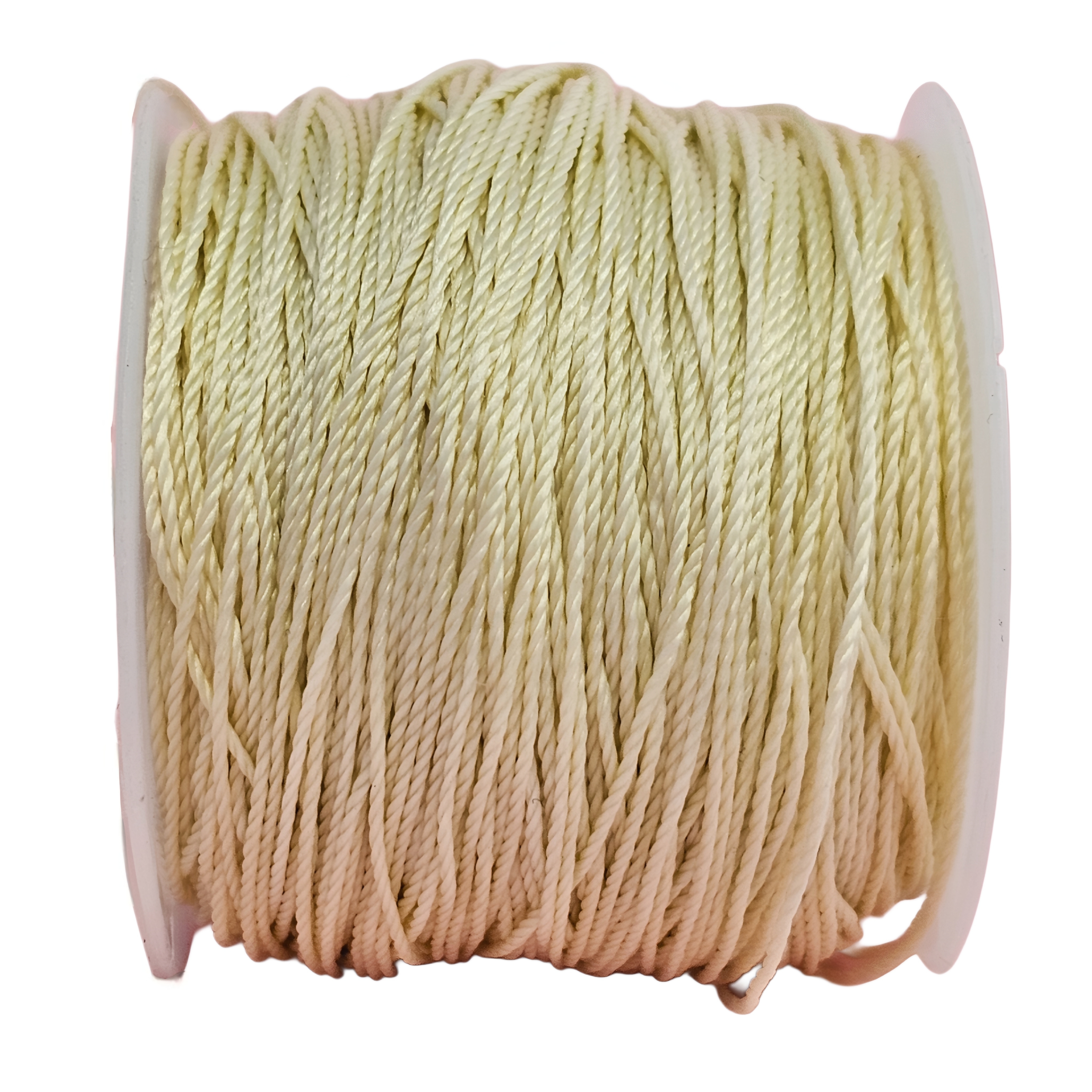 Super-Lon Bead Cord, spessore 0,6 mm., colore PANNA