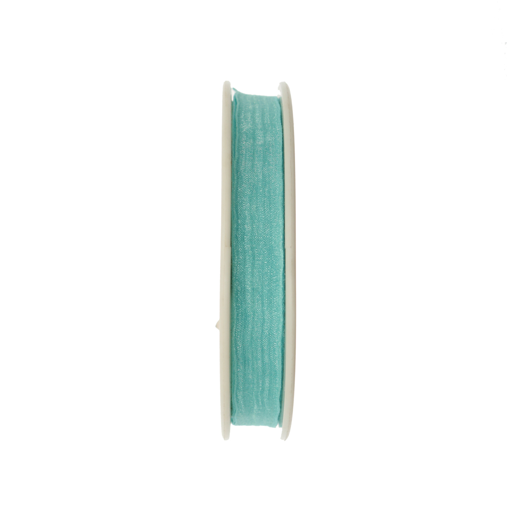 Organza, alta 10 mm., colore Azzurro Acqua