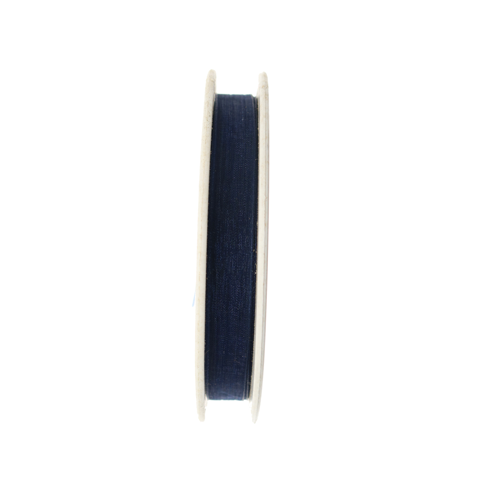 Organza, alta 10 mm., colore Blu