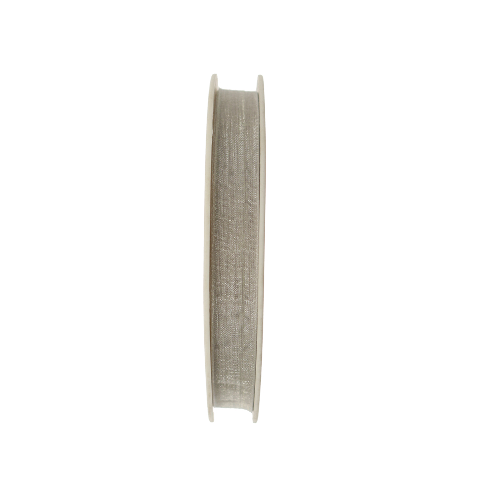 Organza, alta 10 mm., colore Grigio Chiaro