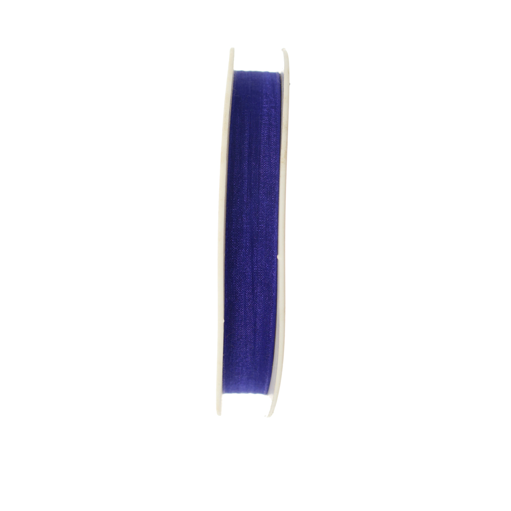 Organza, alta 10 mm., colore Zaffiro Scuro