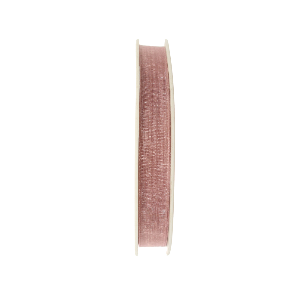 Organza, alta 10 mm., colore Rosa Antico Chiaro