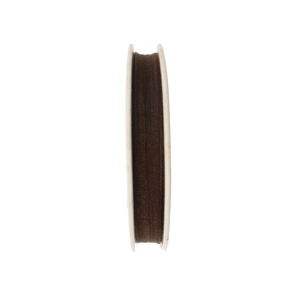 Organza, alta 10 mm., colore Marrone