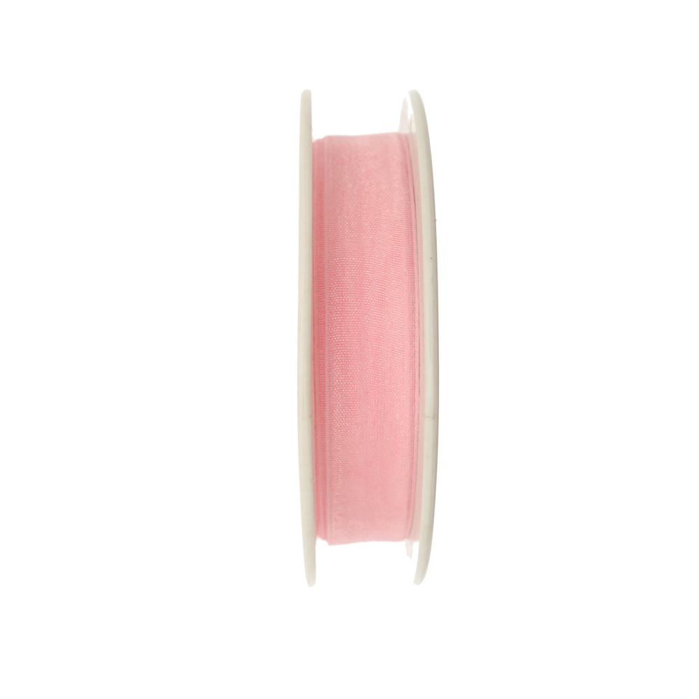 Organza, alta 15 mm., colore Rosa