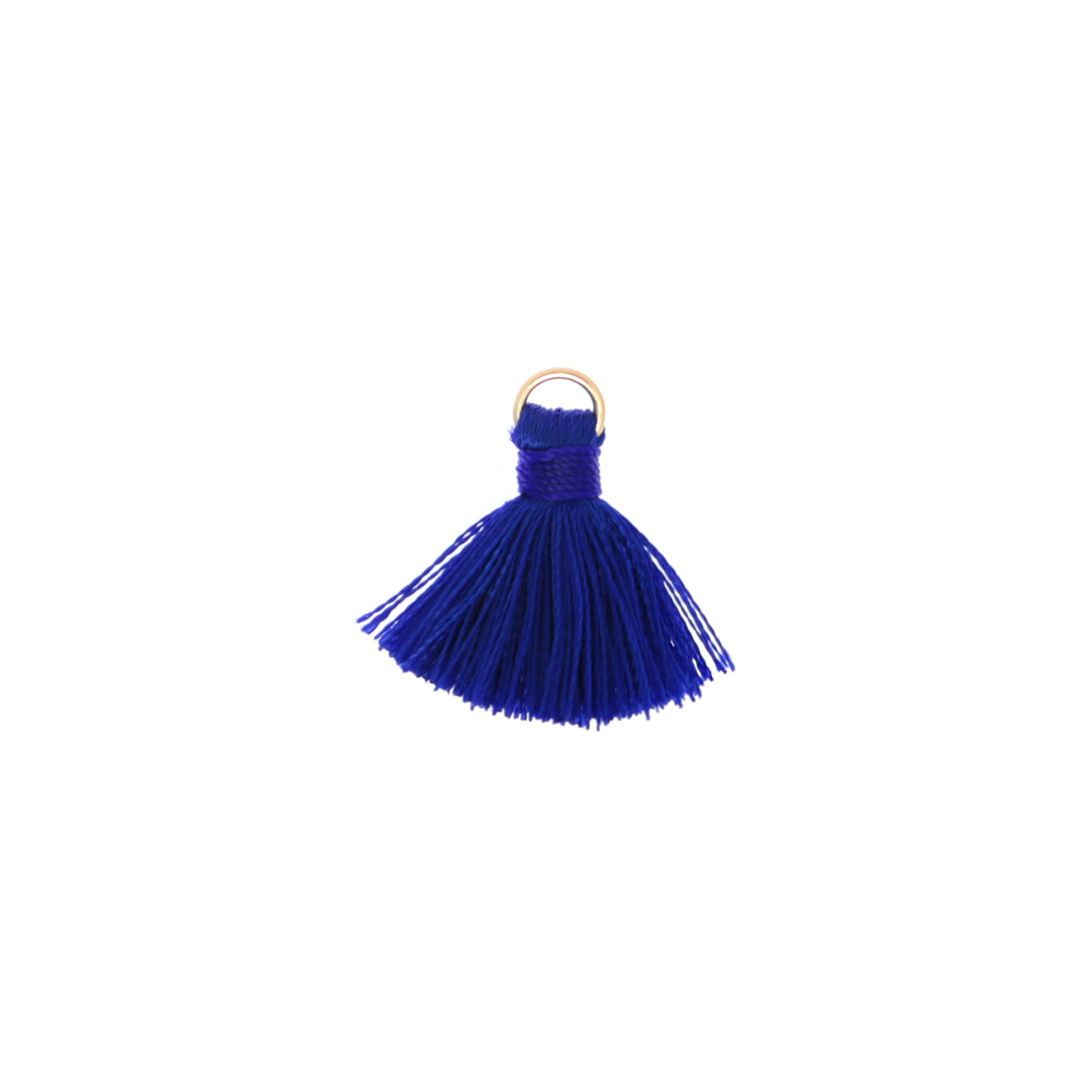 Nappina in Poliestere, lunga 23 mm., colore BLU ELETTRICO