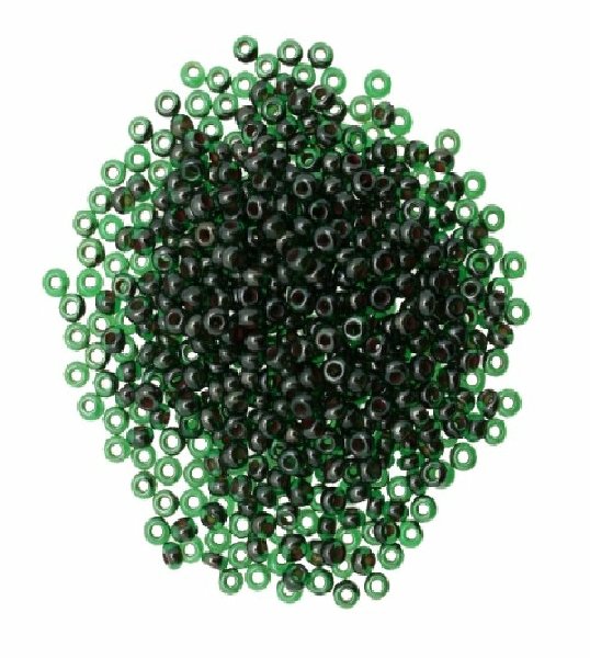 Conteria, misura 2 mm. color Verde smeraldo scuro sfumato