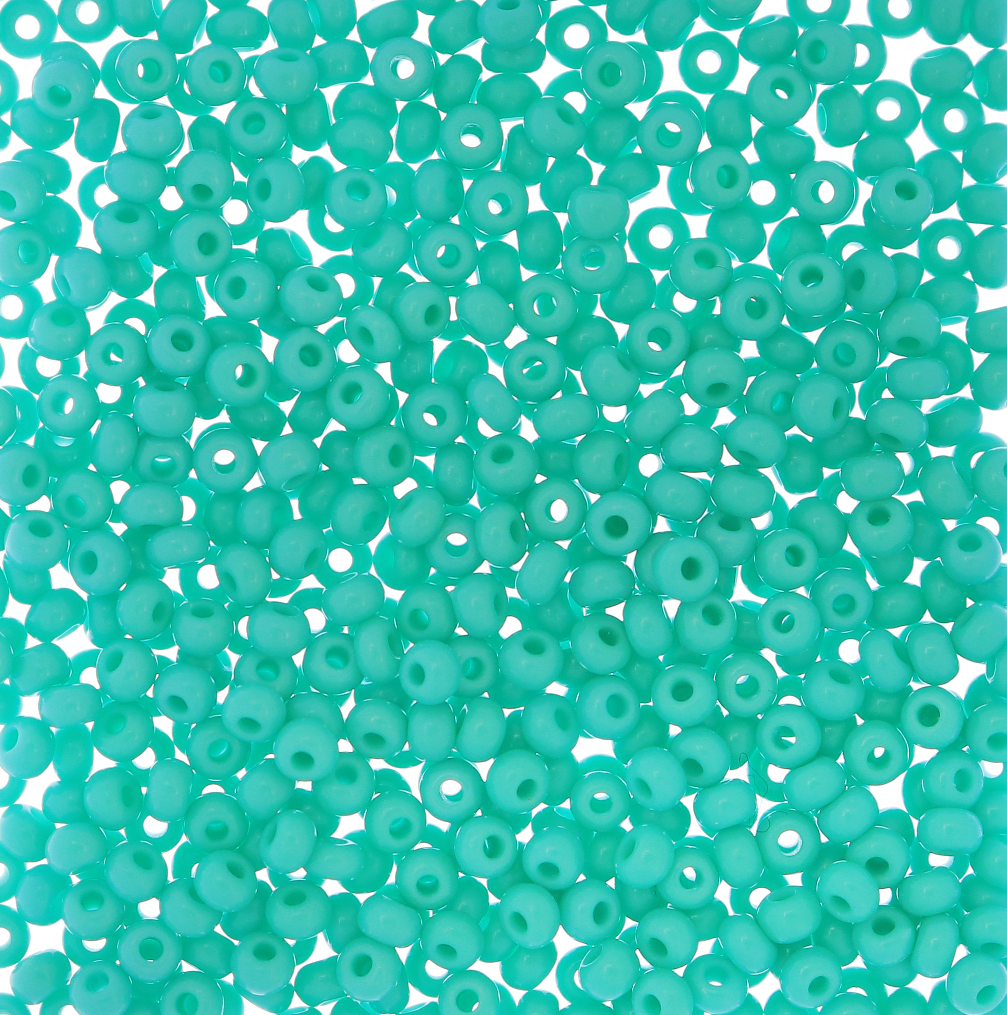 Conteria in vetro, dimensione 2,5 mm., colore Turchese 