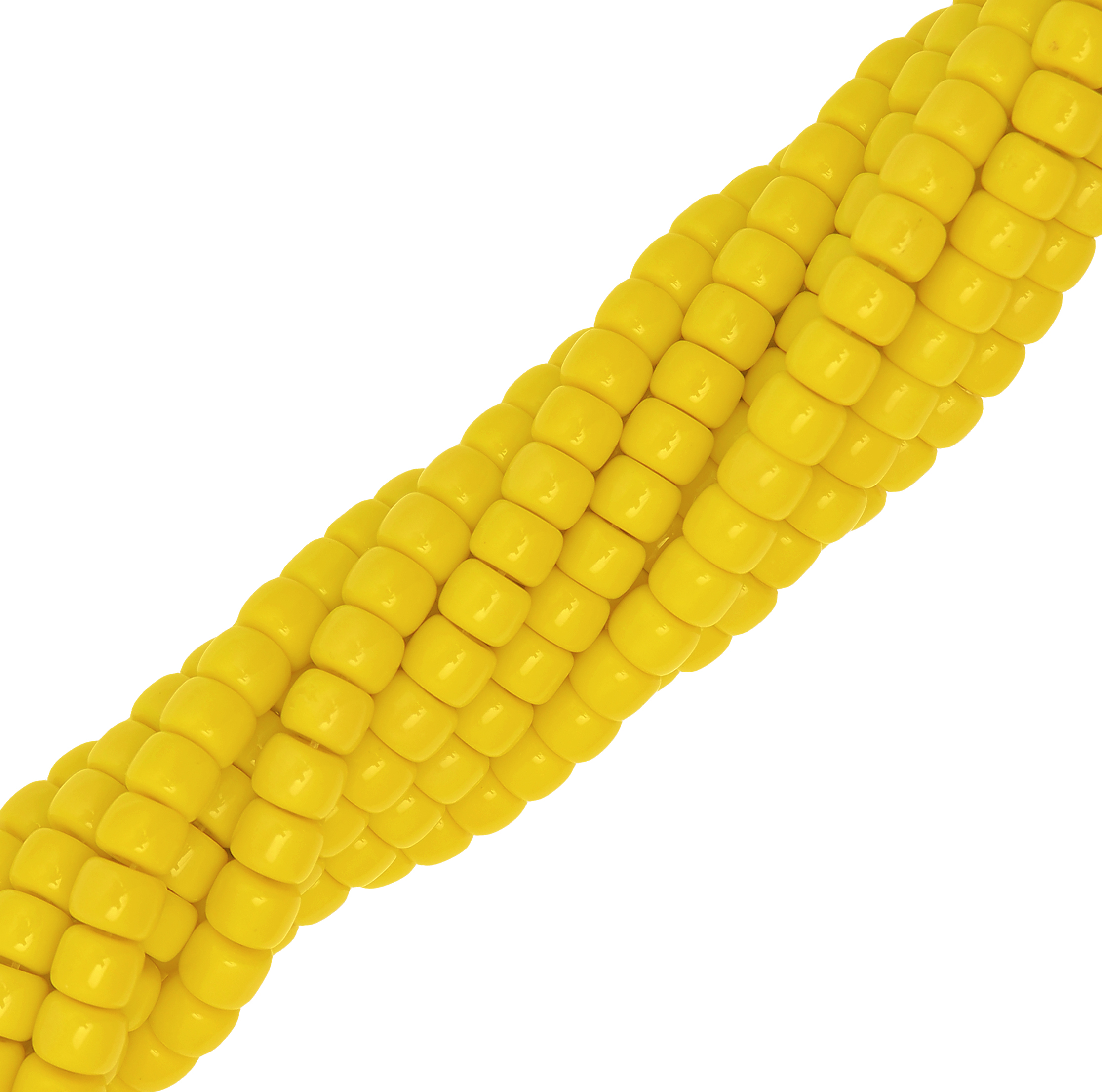 Filo di Rondelle in Vetro, 8,2x6 mm., colore Giallo Lucido