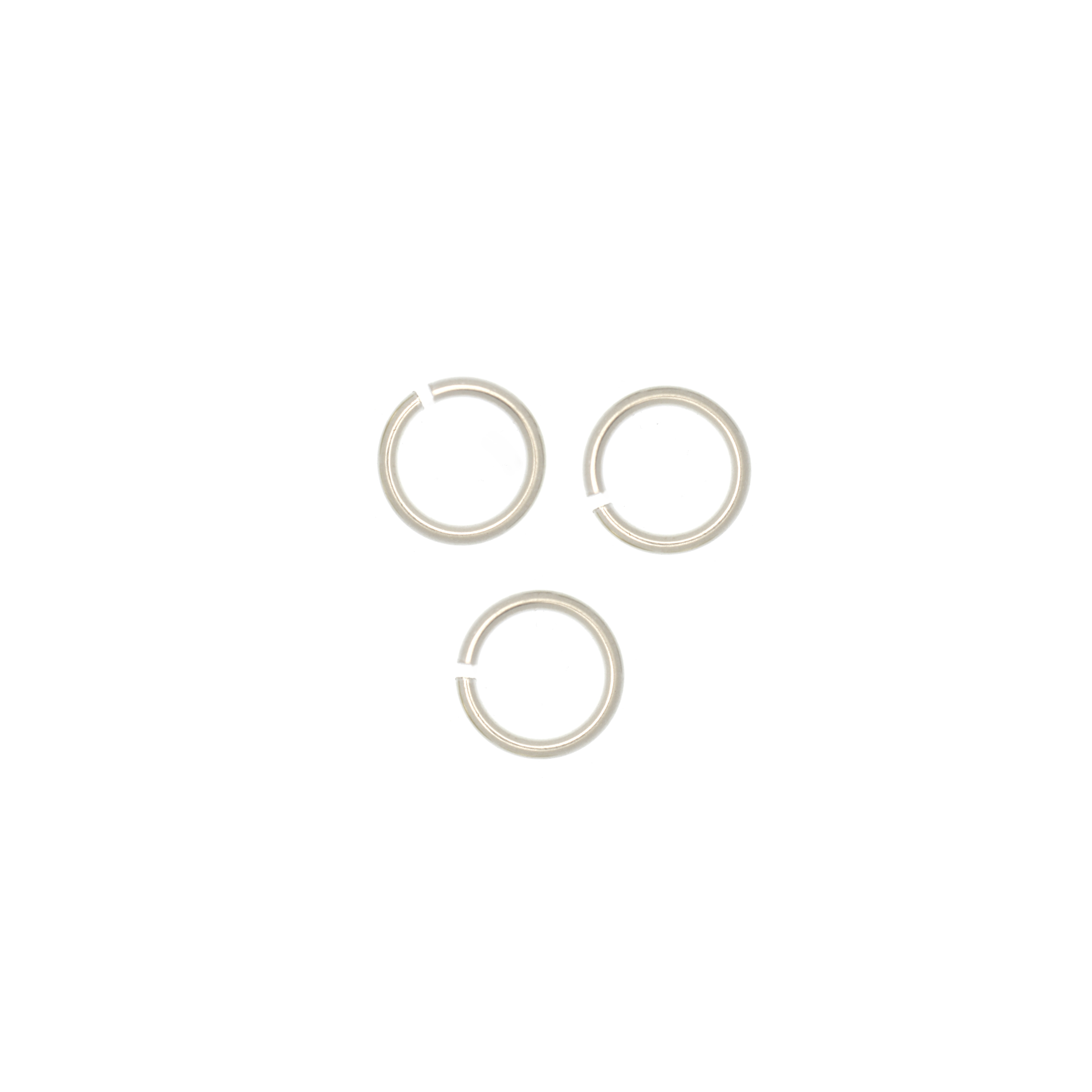Anellino tondo aperto 5x0.7 mm. in Argento 925