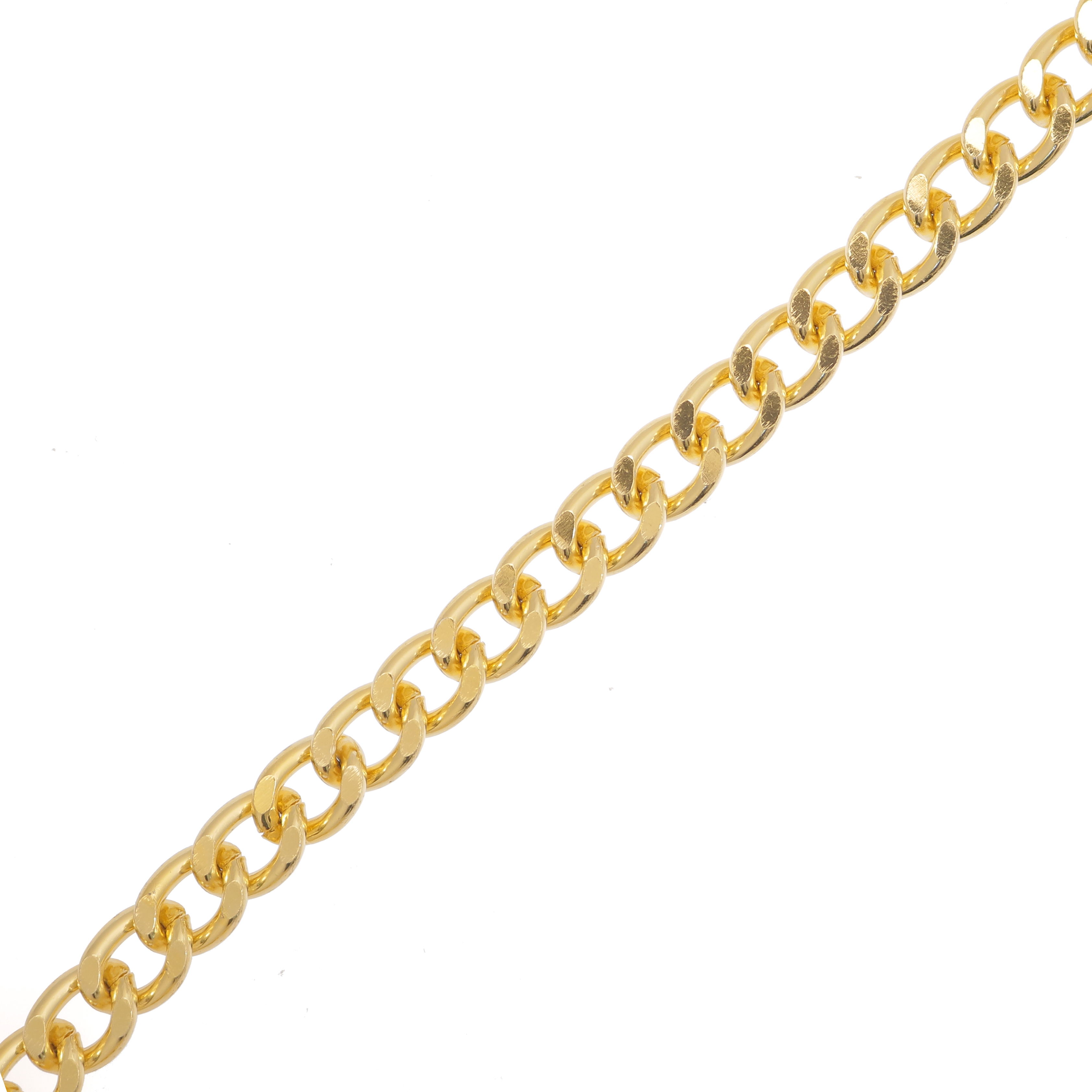 Catena grumetta, in Alluminio, dimensione anello 15x11 mm.