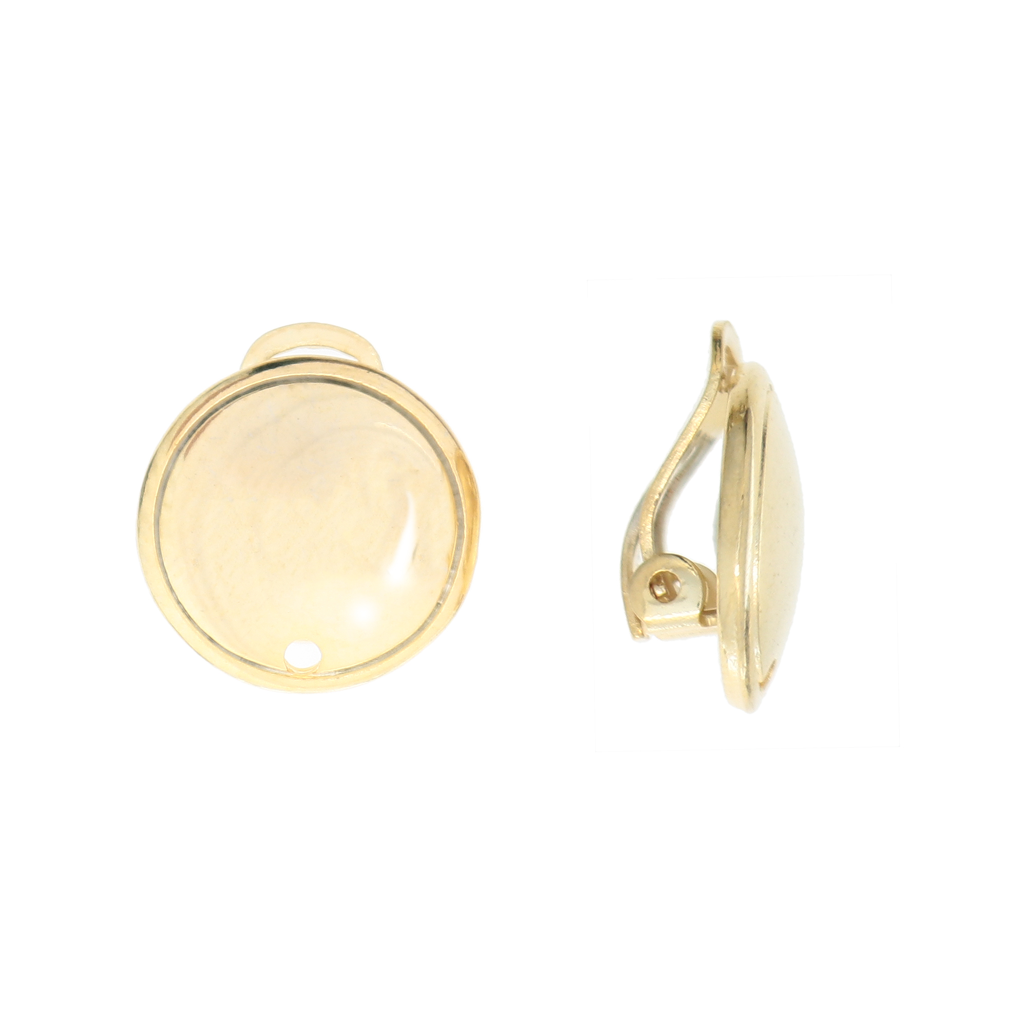 Clip a forma Tonda, 16mm., CONF. 2 PZ.