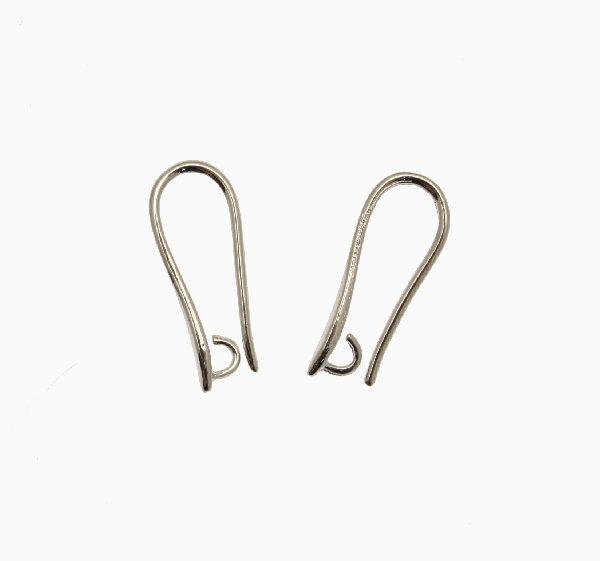 Monachella a goccia bombata, con anello apribile dietro, lunga 21 mm., CONF.2 PZ