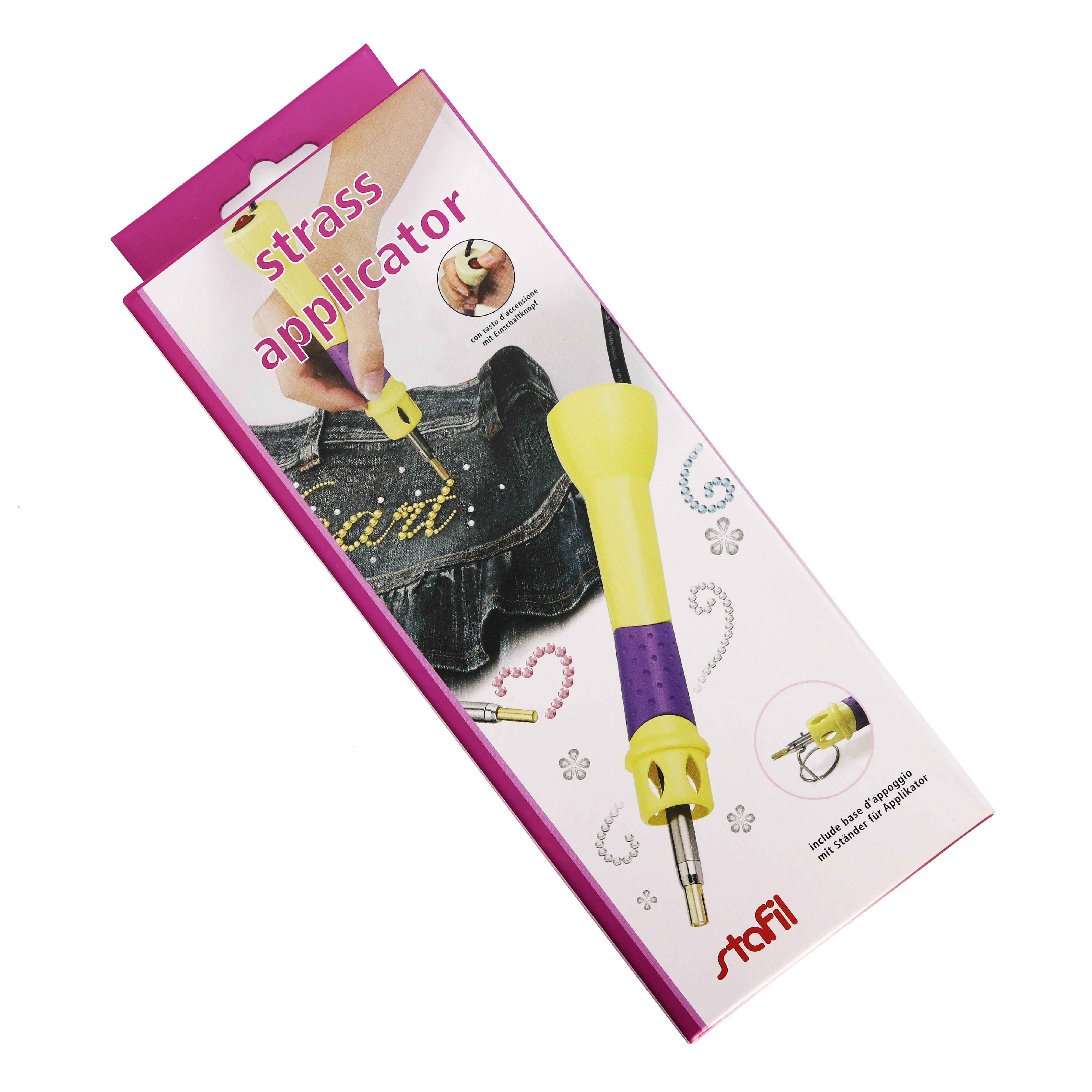 Applicatore per strass termoadesivi