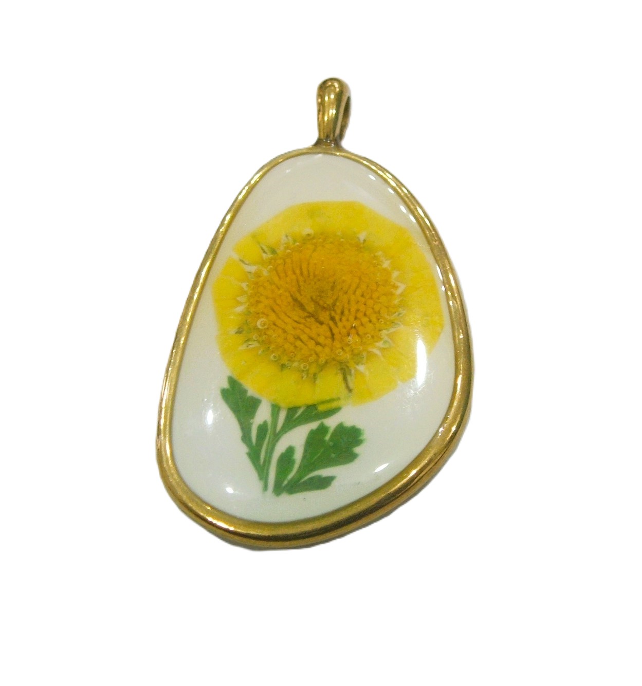Ciondolo in acciaio, 40x23 mm