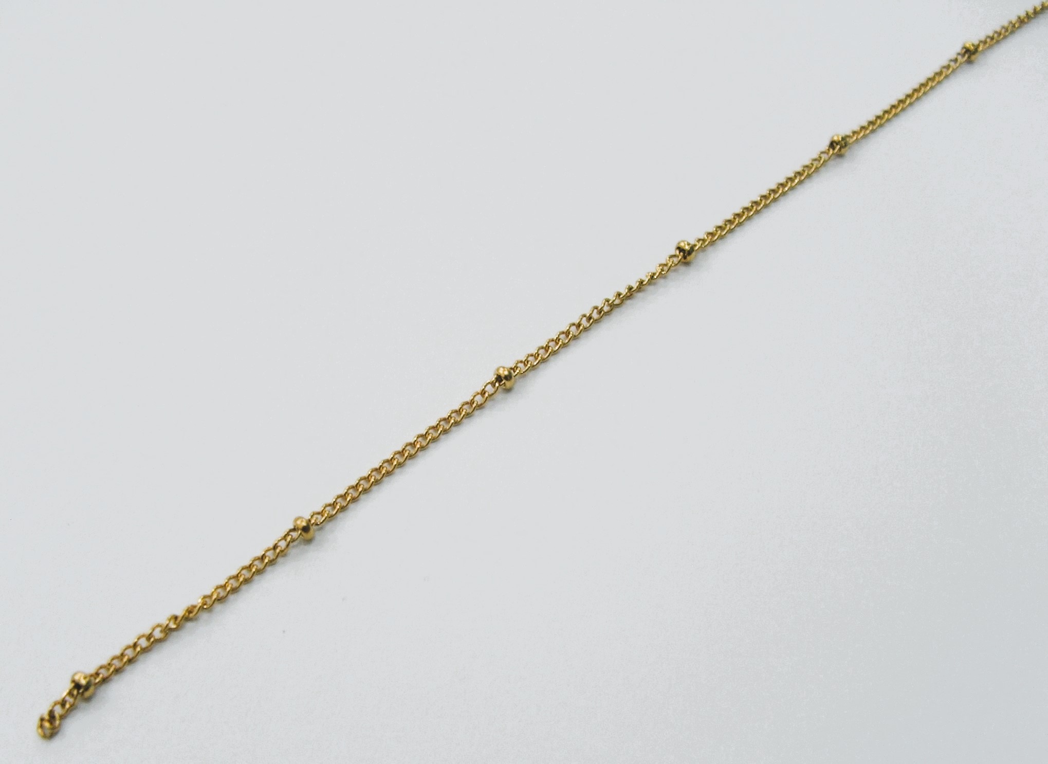 Catena composta, in acciaio, grumetta con rondelline 1,2mm