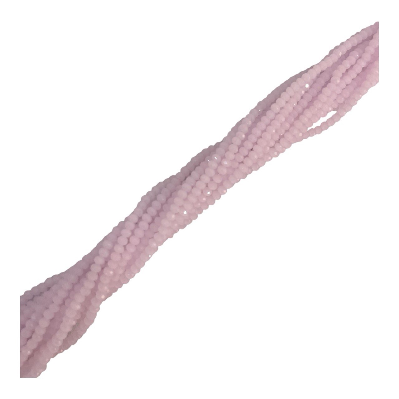 Filo di Cipollotti in Cristallo, 3x2mm., colore ROSA OPALE