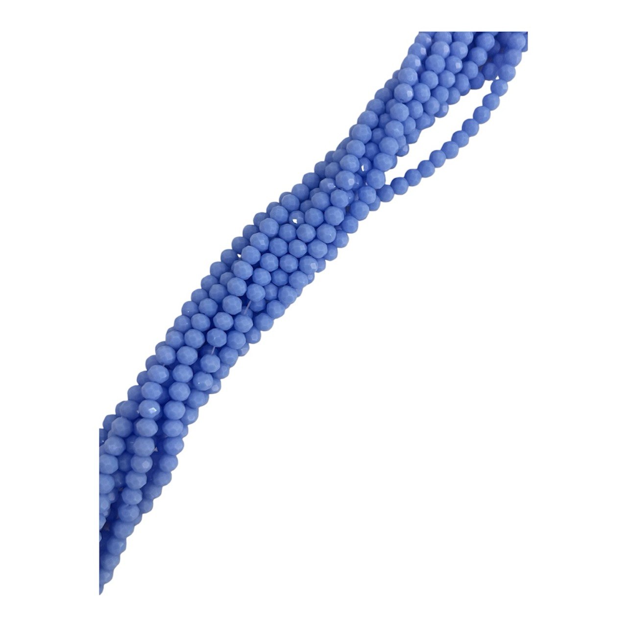 Filo di Cipollotti in Cristallo, 4x3 mm., colore ZAFFIRO CHIARO PIENO LUCIDO