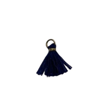 Nappina in Cotone, lunga 13 mm. circa, colore BLU
