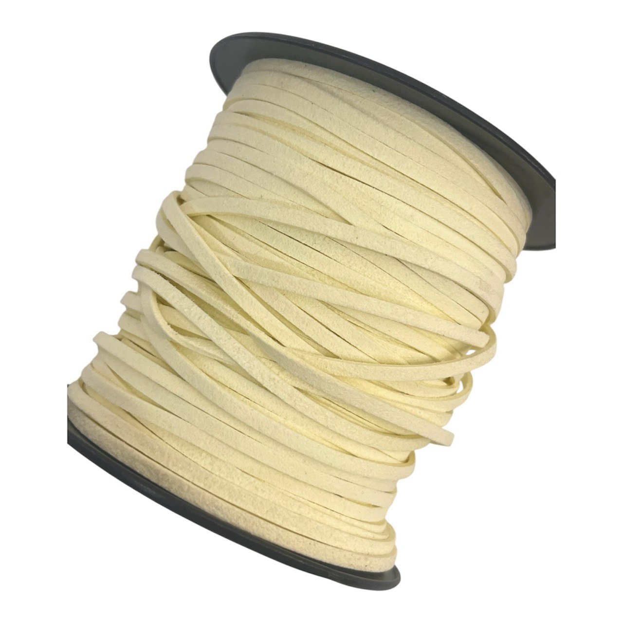 Alcantara, spessore 1,4x2,7 mm, colore Crema Chiaro