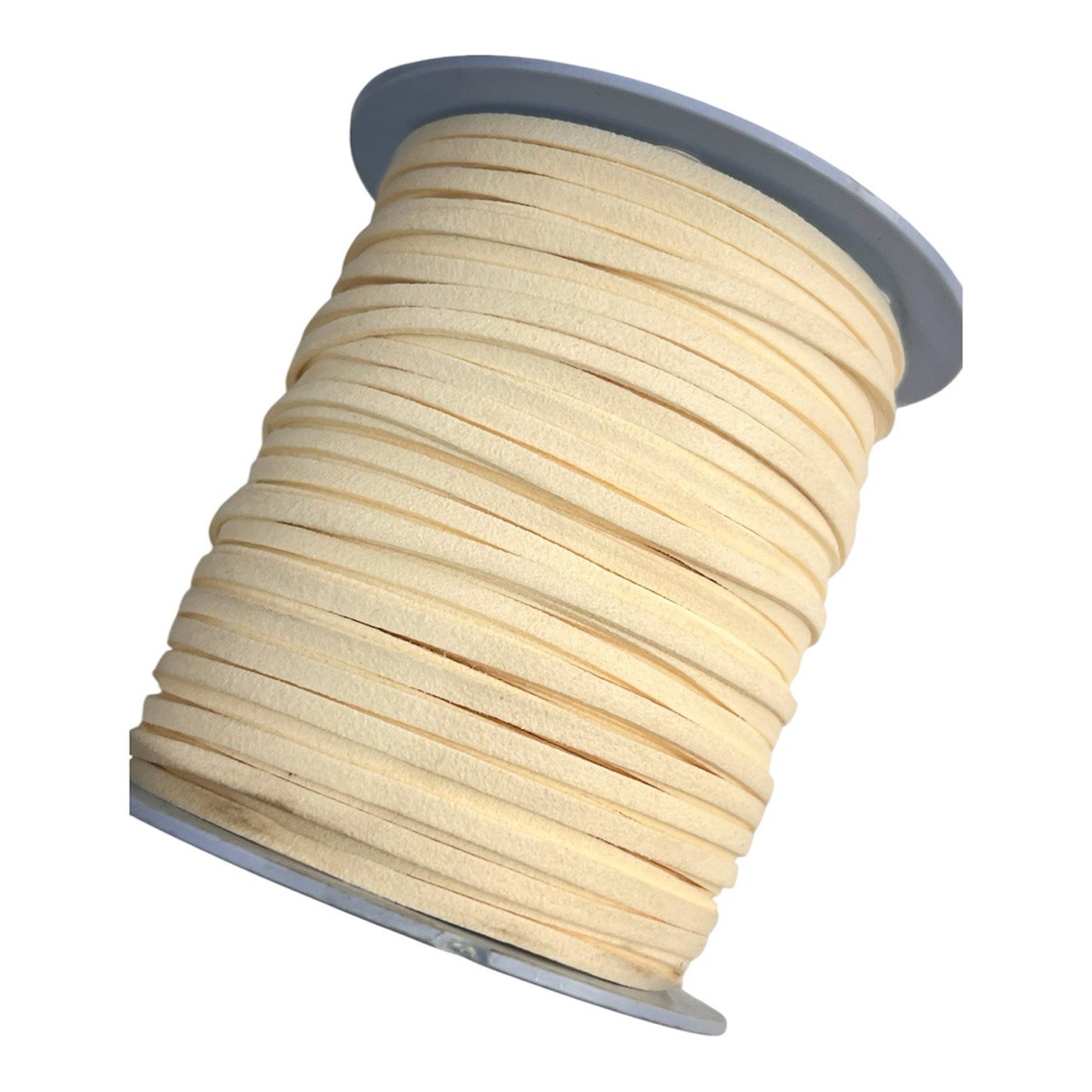 Alcantara, spessore 1,4x2,7 mm, colore Avorio
