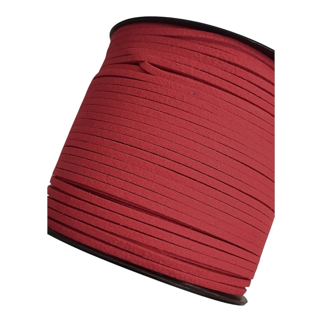 Alcantara, spessore 1,4x2,7 mm, colore Rosso