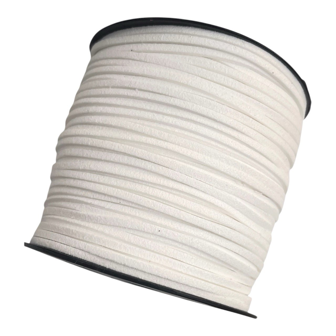 Alcantara, spessore 1,4x2,7 mm, colore Bianco